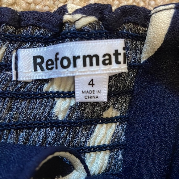 NWT reformation Lupe Top - Picture 13 of 14